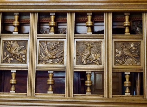 Carvings Along Staircase Carvings Along Staircase